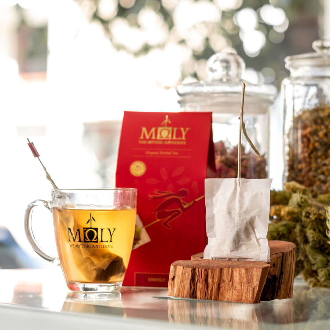 Energy Bio – Aromatic Organic Herbal Tea Blend | MOLY
