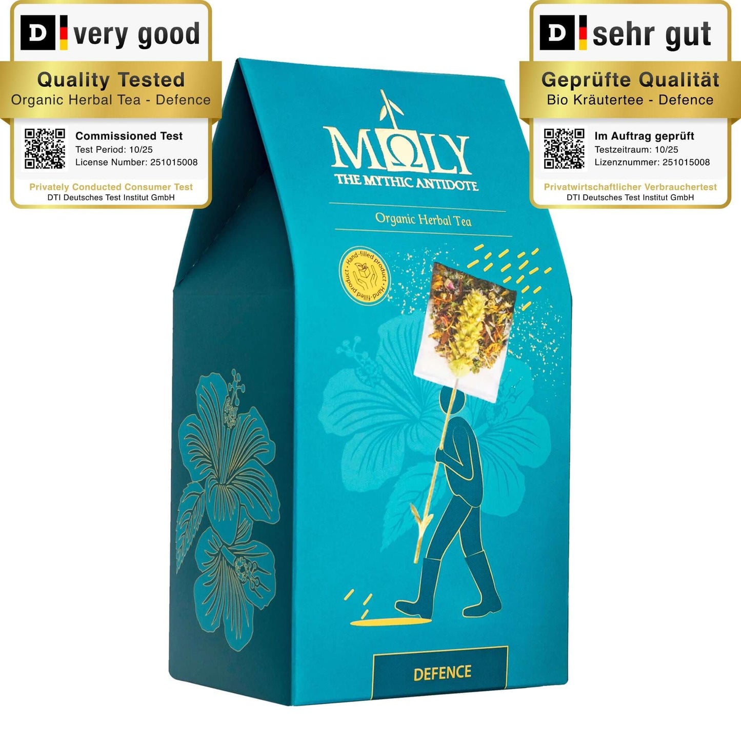 Defence Bio – Aromatische Bio-Kräuterteemischung | MOLY