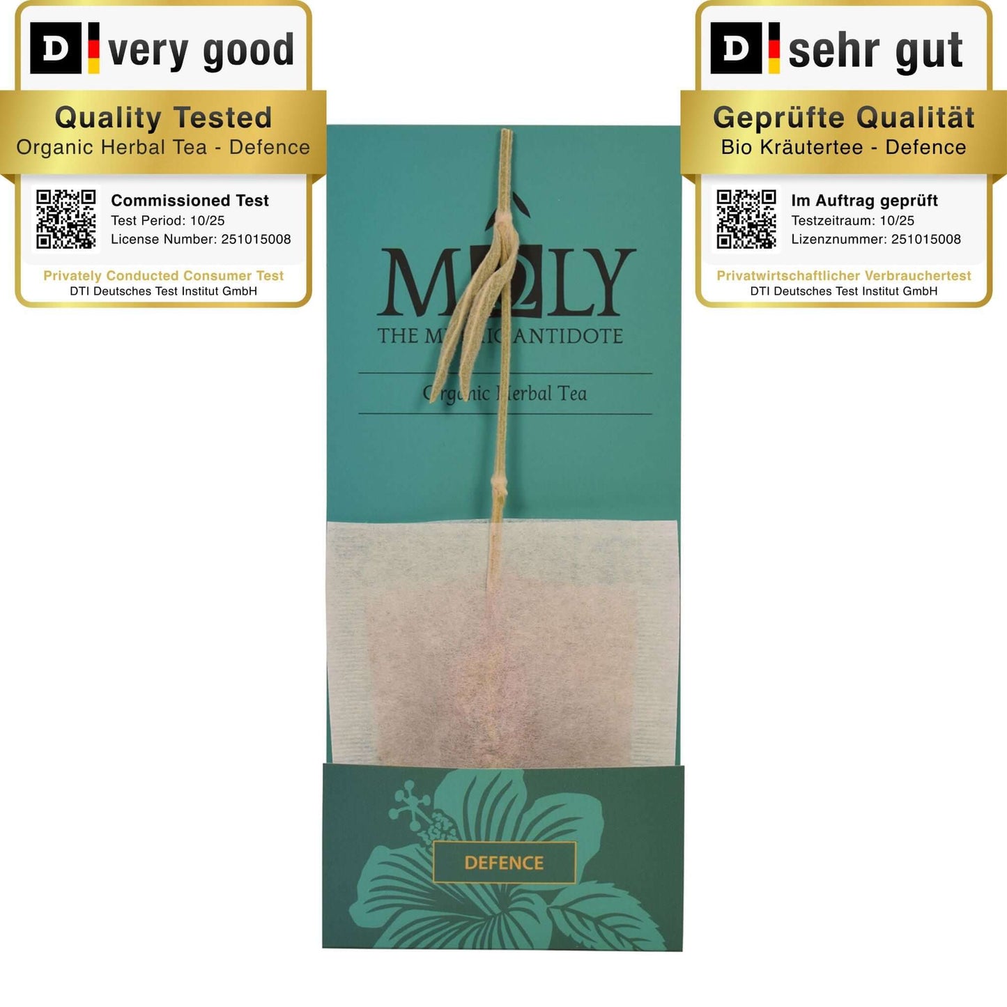 Defence Bio – Aromatische Bio-Kräuterteemischung | MOLY