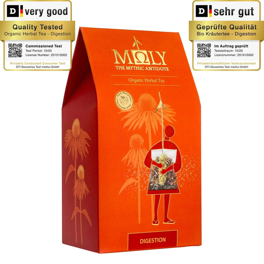 Digestion Bio–Aromatischer Kräutertee aus ausgewählten Pflanzen |MOLY