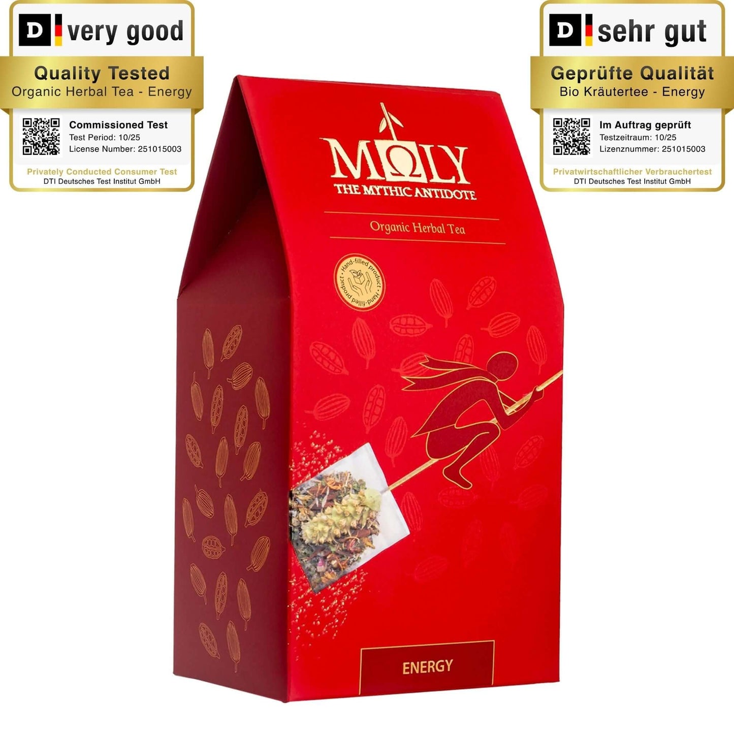 Energy Bio – Aromatic Organic Herbal Tea Blend | MOLY