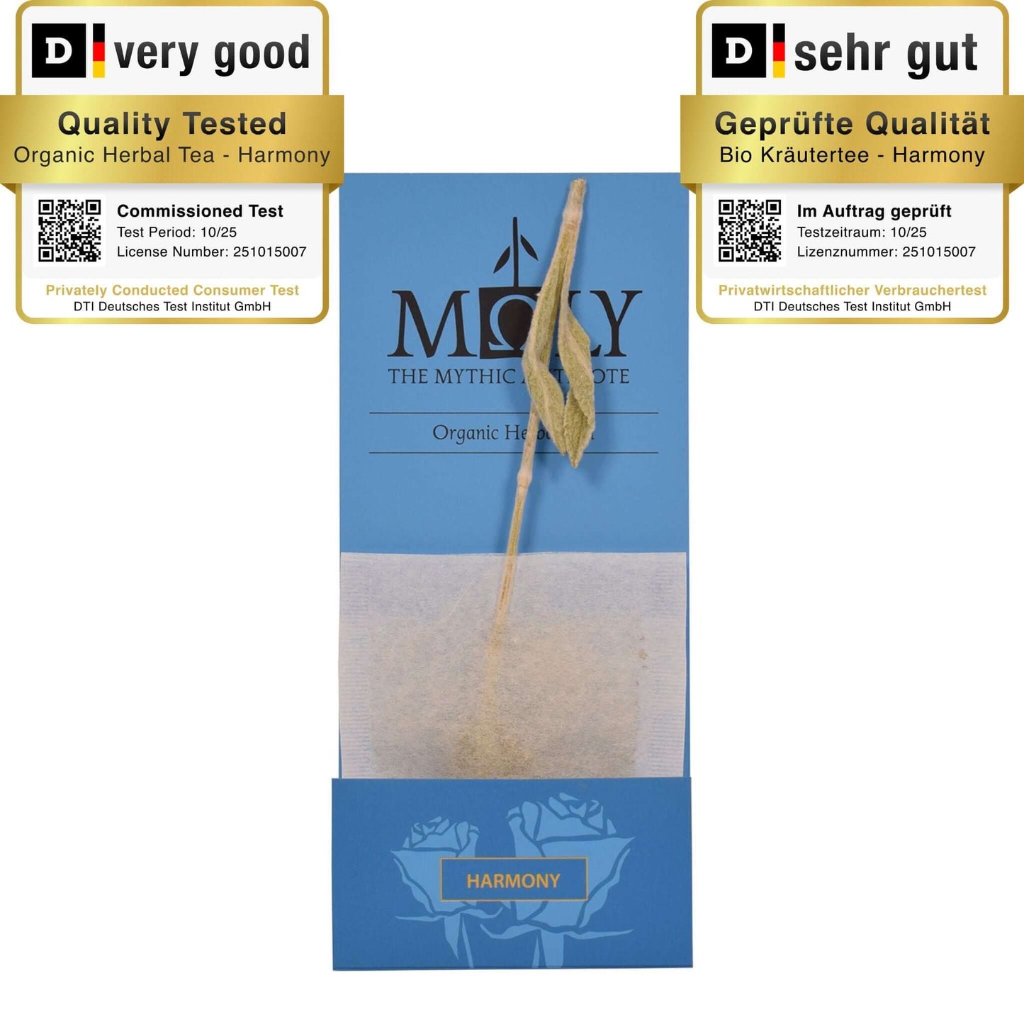 Harmony Bio – Aromatische Bio-Kräuterteemischung | MOLY