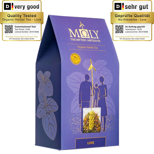 Love Bio – Aromatische Bio-Kräuterteemischung | MOLY