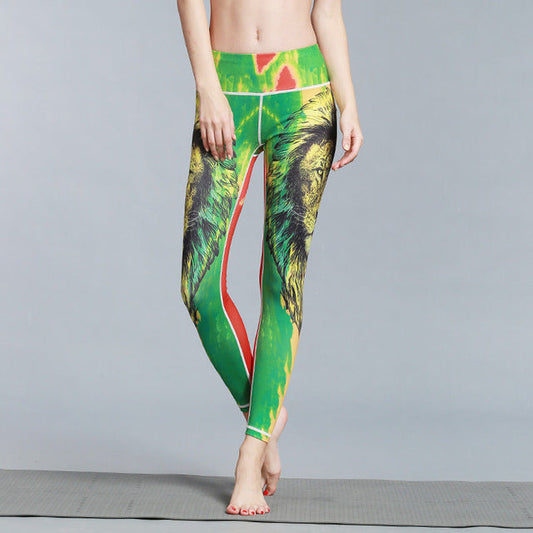 Women Leggings Gym Elastic Fitness Long Tights