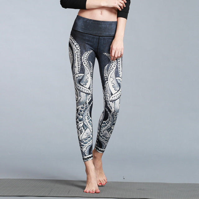Women Leggings Gym Elastic Fitness Long Tights