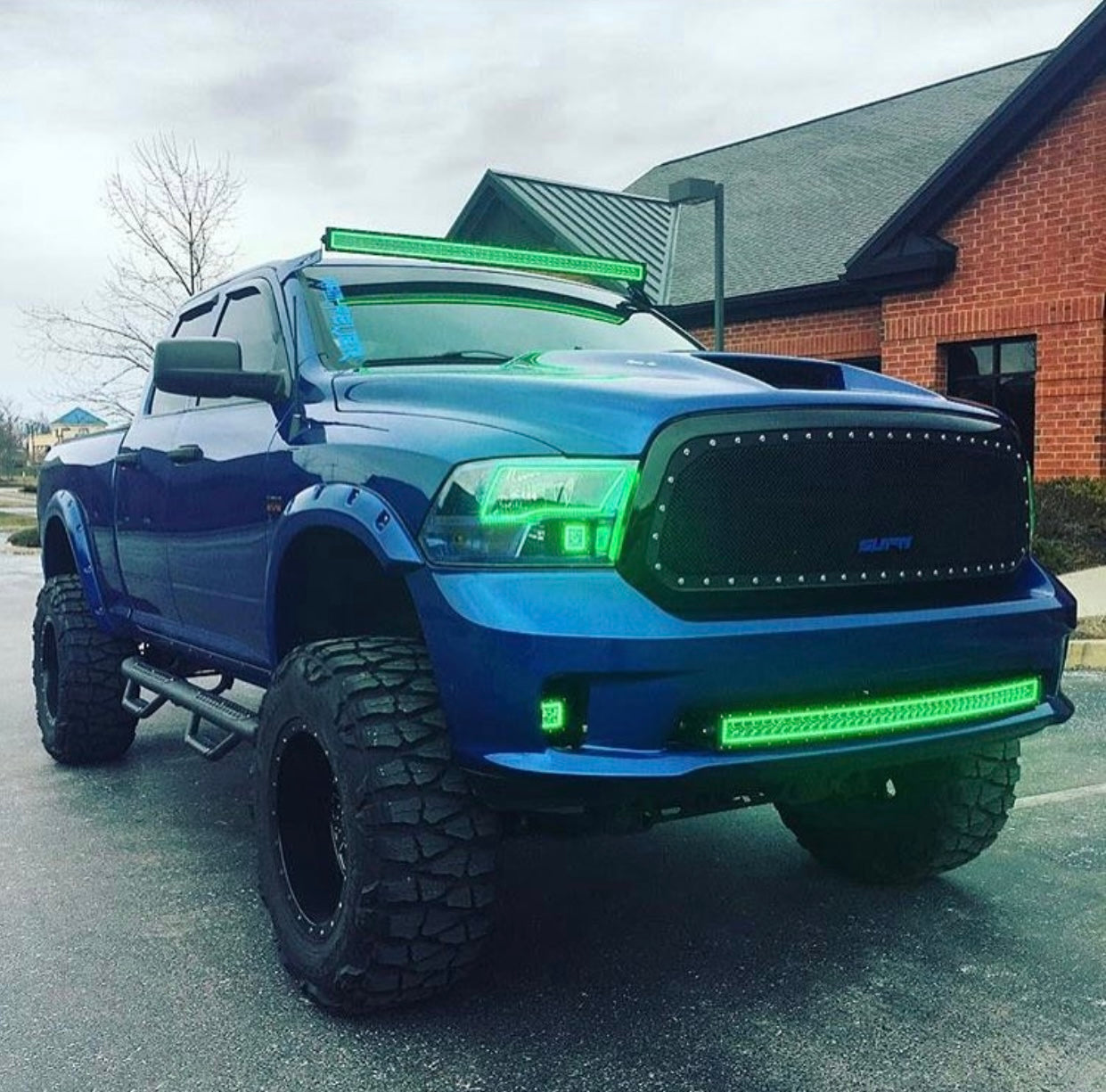 41.5" RGB Halo Curved Light Bar