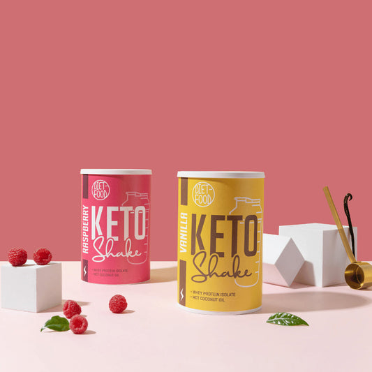 Keto Shake Raspberry + MCT